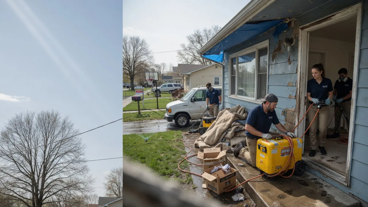 Basement Flood Cleanup in Benton, IA near me